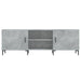 Comodă TV, gri beton, 150x30x50 cm, lemn compozit - WALTI WALTI