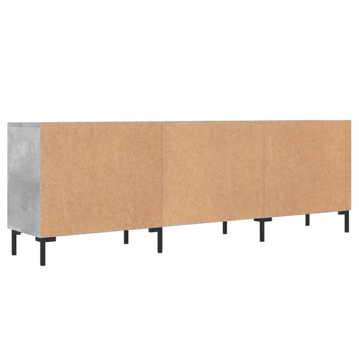 Comodă TV, gri beton, 150x30x50 cm, lemn compozit - WALTI WALTI