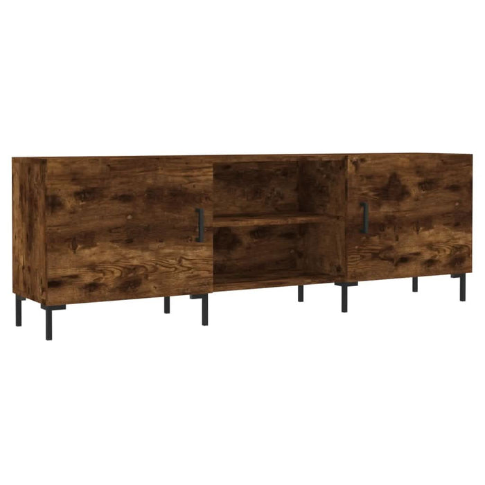 Comodă TV, stejar fumuriu, 150x30x50 cm, lemn compozit - WALTI WALTI