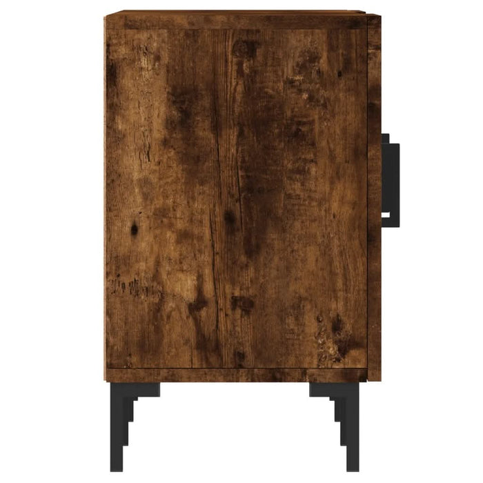 Comodă TV, stejar fumuriu, 150x30x50 cm, lemn compozit - WALTI WALTI