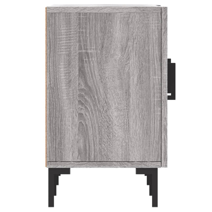 Comodă TV, gri sonoma, 150x30x50 cm, lemn compozit WALTI