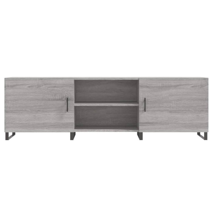 Comodă TV, gri sonoma, 150x30x50 cm, lemn compozit - WALTI WALTI