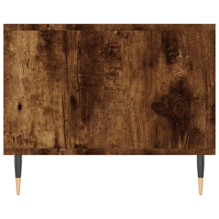 Măsuță de cafea, stejar afumat, 102x50x40 cm, lemn prelucrat WALTI