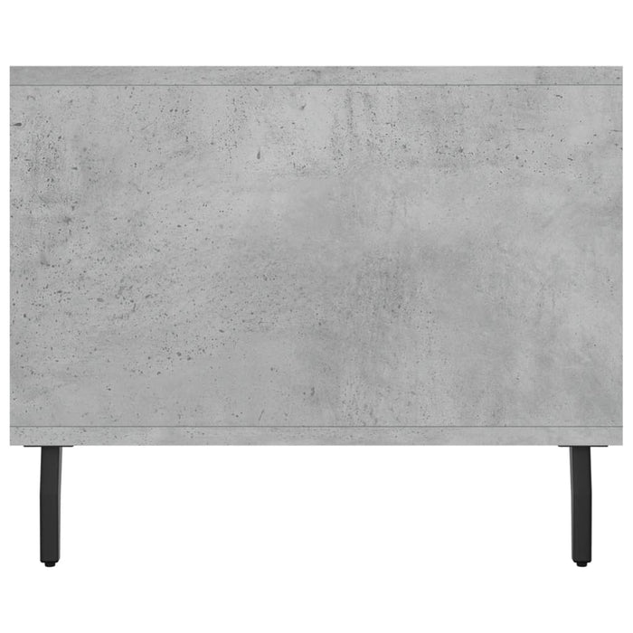 Măsuță de cafea, gri beton, 102x50x40 cm, lemn prelucrat WALTI