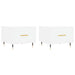 Măsuțe de cafea, 2 buc., alb, 50x50x40 cm, lemn compozit - WALTI WALTI