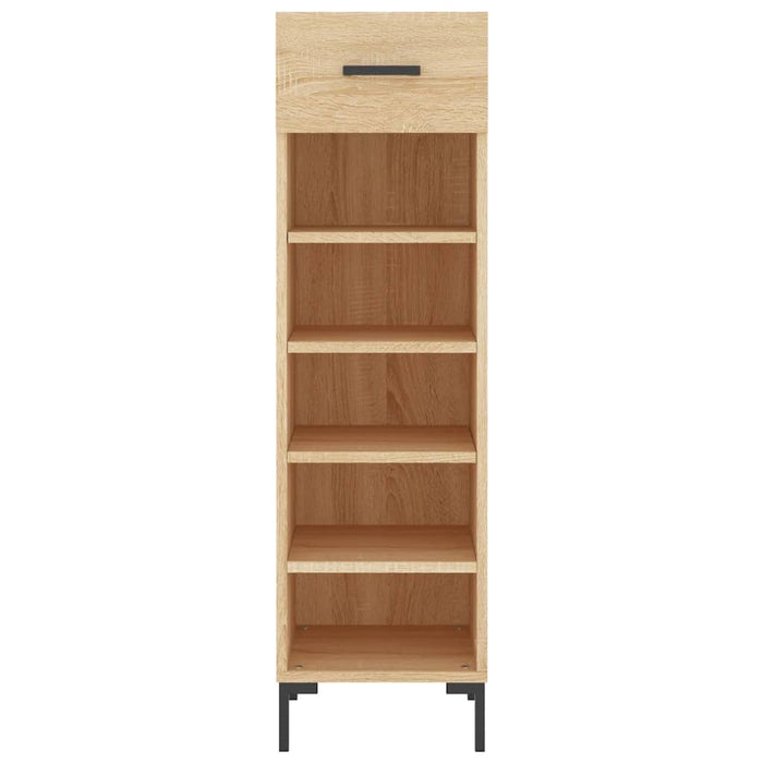 Dulap de pantofi stejar Sonoma 30x35x105 cm lemn prelucrat WALTI