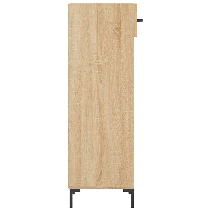 Dulap de pantofi stejar Sonoma 30x35x105 cm lemn prelucrat WALTI