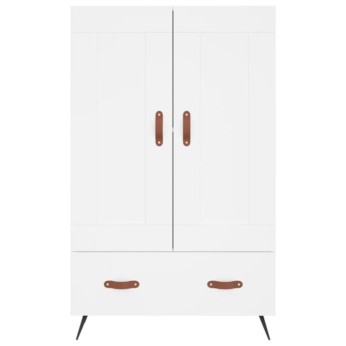 Dulap înalt, alb, 69,5x31x115 cm, lemn prelucrat WALTI