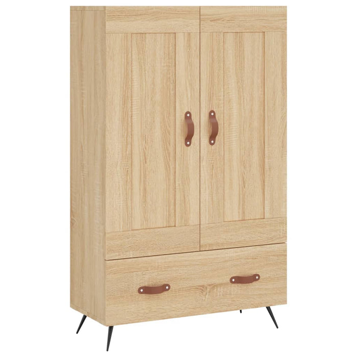 Dulap înalt, stejar Sonoma, 69,5x31x115 cm, lemn prelucrat WALTI