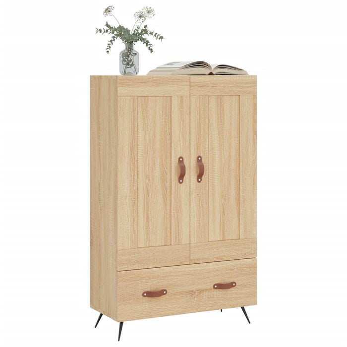 Dulap înalt, stejar Sonoma, 69,5x31x115 cm, lemn prelucrat WALTI