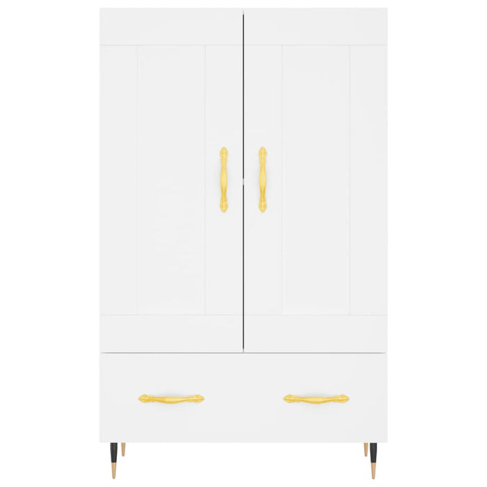 Dulap înalt, alb, 69,5x31x115 cm, lemn prelucrat WALTI