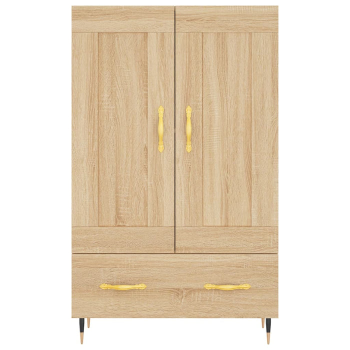 Dulap înalt, stejar Sonoma, 69,5x31x115 cm, lemn prelucrat WALTI