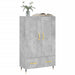 Dulap înalt, gri beton, 69,5x31x115 cm, lemn compozit - WALTI WALTI