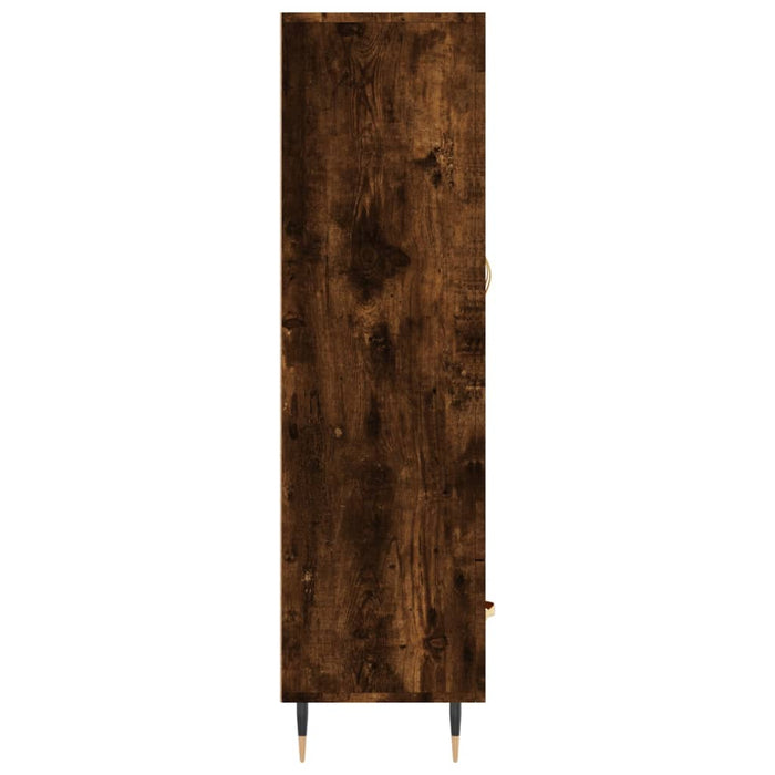 Dulap înalt, stejar afumat, 69,5x31x115 cm, lemn prelucrat WALTI