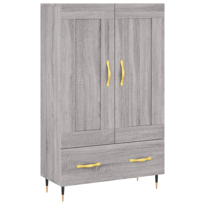 Dulap gri Sonoma 69,5x31x115 cm, lemn prelucrat WALTI