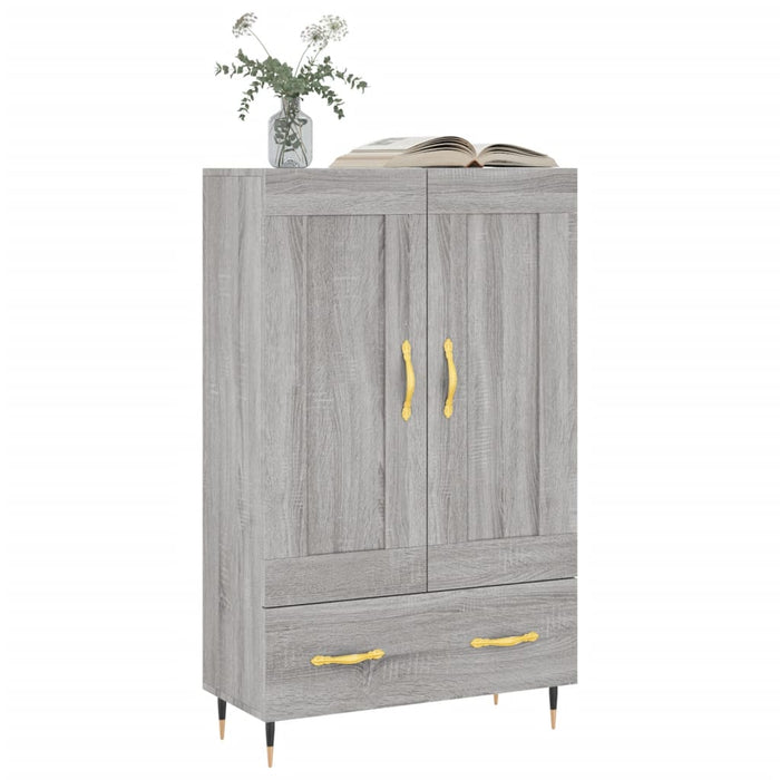 Dulap gri Sonoma 69,5x31x115 cm, lemn prelucrat WALTI
