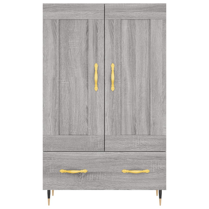 Dulap gri Sonoma 69,5x31x115 cm, lemn prelucrat WALTI