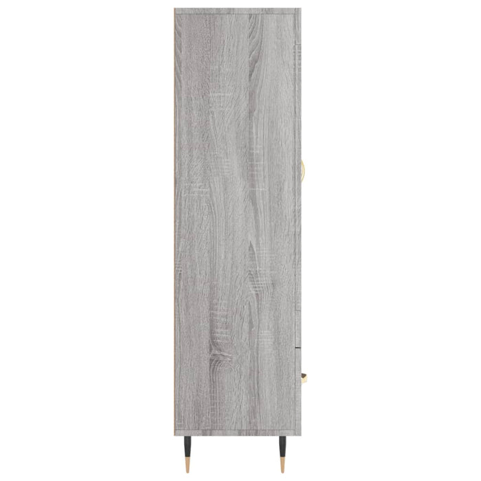 Dulap gri Sonoma 69,5x31x115 cm, lemn prelucrat WALTI