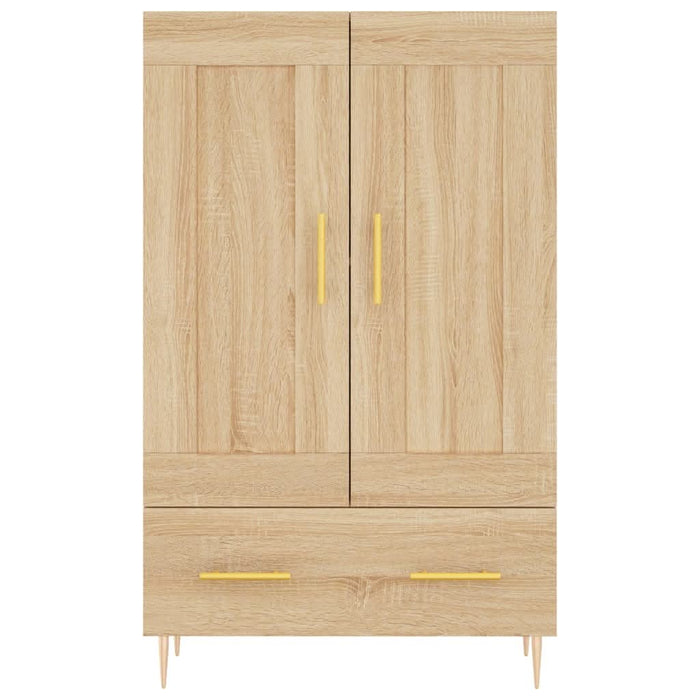 Dulap înalt, stejar Sonoma, 69,5x31x115 cm, lemn prelucrat - WALTI WALTI