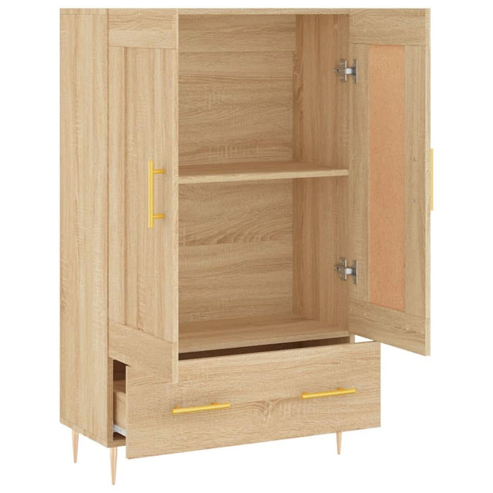 Dulap înalt, stejar Sonoma, 69,5x31x115 cm, lemn prelucrat - WALTI WALTI