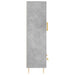 Dulap înalt, gri beton, 69,5x31x115 cm, lemn compozit - WALTI WALTI