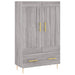 Dulap gri Sonoma 69,5x31x115 cm, lemn prelucrat - WALTI WALTI