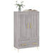 Dulap gri Sonoma 69,5x31x115 cm, lemn prelucrat - WALTI WALTI