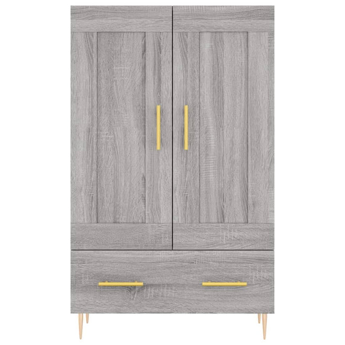 Dulap gri Sonoma 69,5x31x115 cm, lemn prelucrat - WALTI WALTI