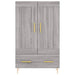 Dulap gri Sonoma 69,5x31x115 cm, lemn prelucrat - WALTI WALTI