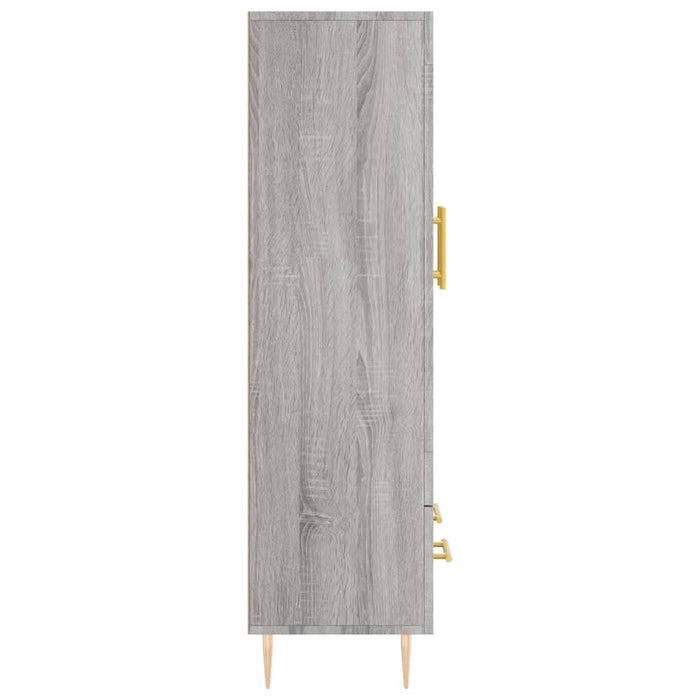 Dulap gri Sonoma 69,5x31x115 cm, lemn prelucrat - WALTI WALTI