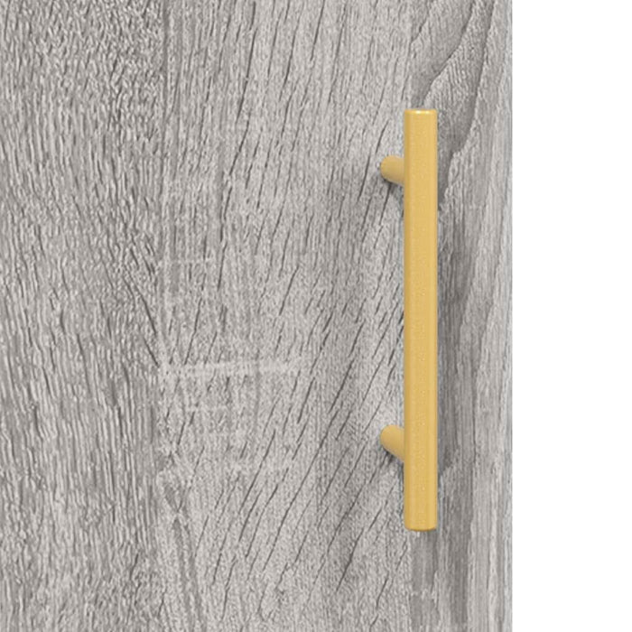 Dulap gri Sonoma 69,5x31x115 cm, lemn prelucrat - WALTI WALTI
