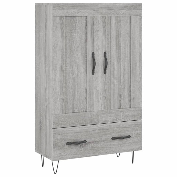 Dulap gri Sonoma 69,5x31x115 cm, lemn prelucrat WALTI