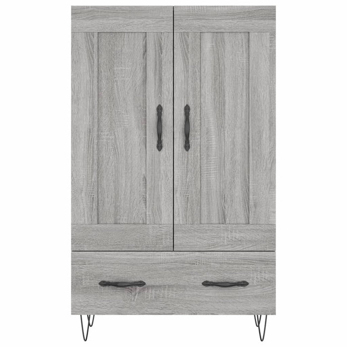 Dulap gri Sonoma 69,5x31x115 cm, lemn prelucrat WALTI