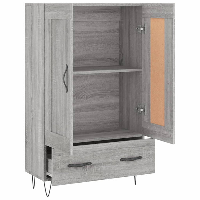 Dulap gri Sonoma 69,5x31x115 cm, lemn prelucrat WALTI