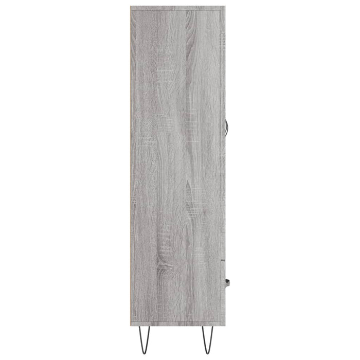 Dulap gri Sonoma 69,5x31x115 cm, lemn prelucrat WALTI