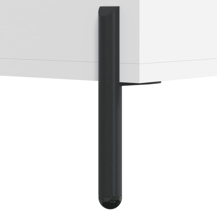 Dulap înalt, alb, 69,5x31x115 cm, lemn prelucrat - WALTI WALTI