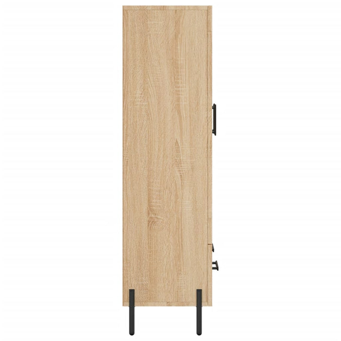 Dulap înalt, stejar Sonoma, 69,5x31x115 cm, lemn prelucrat - WALTI WALTI