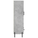 Dulap înalt, gri beton, 69,5x31x115 cm, lemn compozit - WALTI WALTI