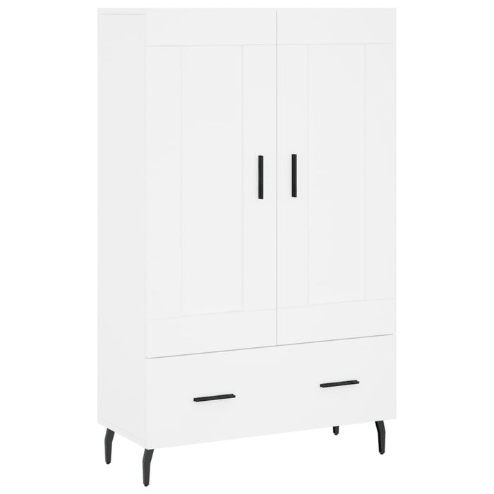 Dulap înalt, alb, 69,5x31x115 cm, lemn prelucrat WALTI