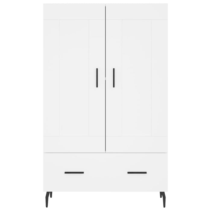 Dulap înalt, alb, 69,5x31x115 cm, lemn prelucrat WALTI