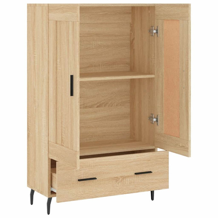 Dulap înalt, stejar Sonoma, 69,5x31x115 cm, lemn prelucrat - WALTI WALTI
