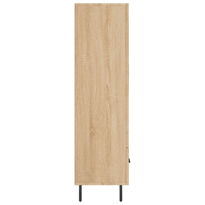 Dulap înalt, stejar Sonoma, 69,5x31x115 cm, lemn prelucrat - WALTI WALTI