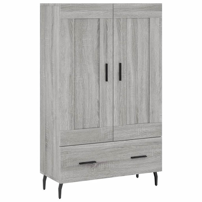 Dulap gri Sonoma 69,5x31x115 cm, lemn prelucrat - WALTI WALTI
