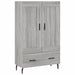 Dulap gri Sonoma 69,5x31x115 cm, lemn prelucrat - WALTI WALTI