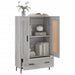 Dulap gri Sonoma 69,5x31x115 cm, lemn prelucrat - WALTI WALTI