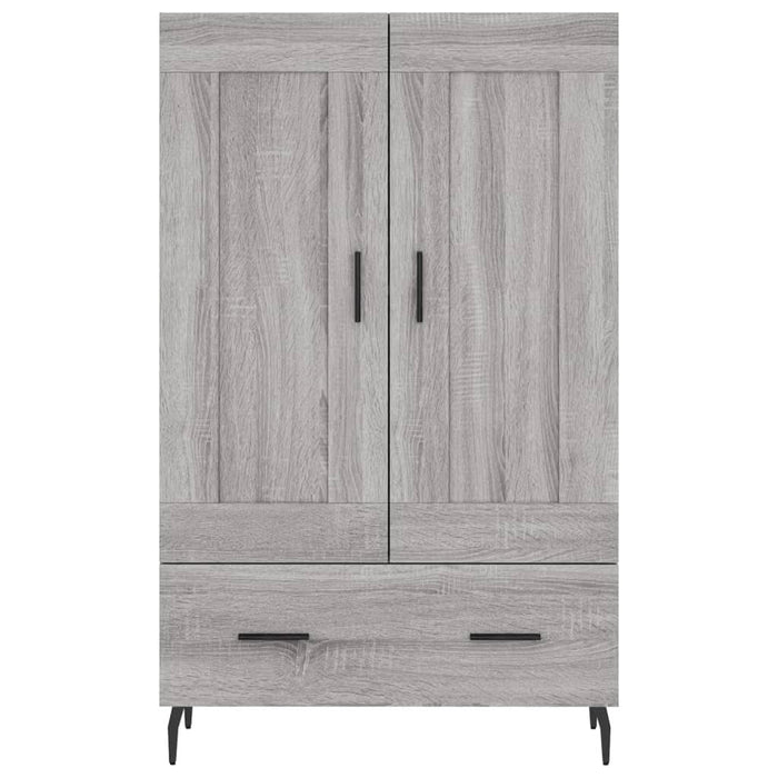 Dulap gri Sonoma 69,5x31x115 cm, lemn prelucrat - WALTI WALTI