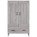 Dulap gri Sonoma 69,5x31x115 cm, lemn prelucrat - WALTI WALTI