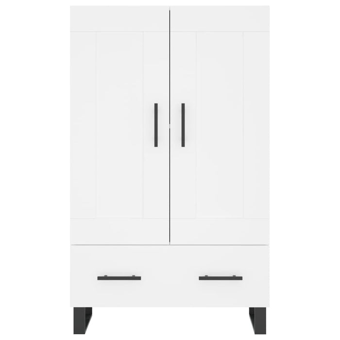 Dulap înalt, alb, 69,5x31x115 cm, lemn prelucrat - WALTI WALTI