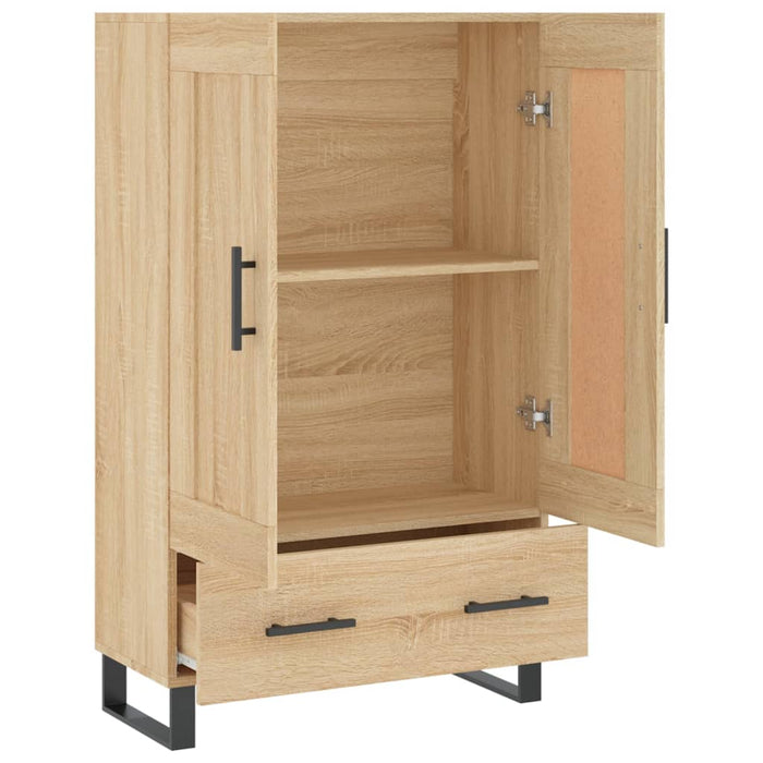 Dulap înalt, stejar Sonoma, 69,5x31x115 cm, lemn prelucrat - WALTI WALTI