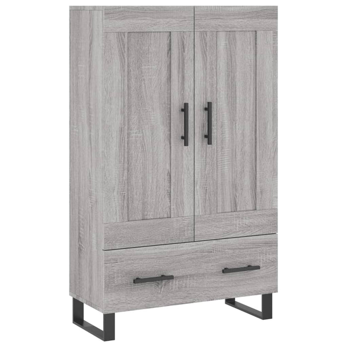 Dulap gri Sonoma 69,5x31x115 cm, lemn prelucrat - WALTI WALTI